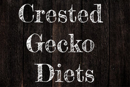 Crested Gecko Diets